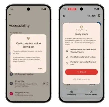 „Android“ atsiras naujos apsaugos nuo telefoninių sukčių priemonės