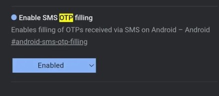 „Chrome“ „Android“ įrenginiuose išmoks automatiškai įterpti SMS koduotus į autorizacijos formas „Chrome“ „Android“ įrenginiuose išmoks automatiškai įterpti SMS koduotus į autorizacijos formas