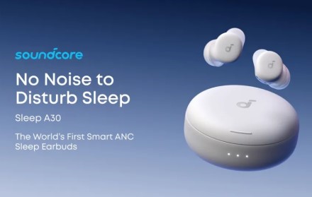 „Soundcore“ pristatė miegui skirtus „Sleep A30“ belaidžius ausinukus su dirbtiniu intelektu ir triukšmo slopinimu „Soundcore“ pristatė miegui skirtus „Sleep A30“ belaidžius ausinukus su dirbtiniu intelektu ir triukšmo slopinimu