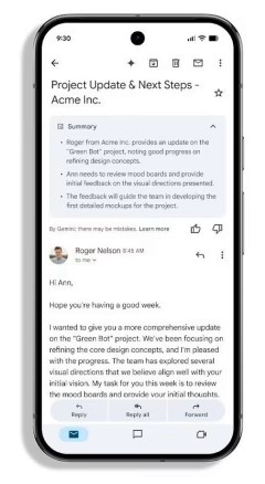 „Gmail“ naudojimas taps dar paprastesnis: „Gemini“ dirbtinis intelektas automatiškai pateiks laiškų santraukas „Gmail“ naudojimas taps dar paprastesnis: „Gemini“ dirbtinis intelektas automatiškai pateiks laiškų santraukas