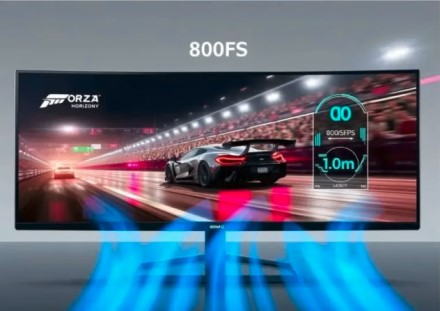 Pirmasis toks monitorius pasaulyje: HKC paskelbė apie modelį, kuris pasiūlys net 800 Hz atsinaujinimo dažnį