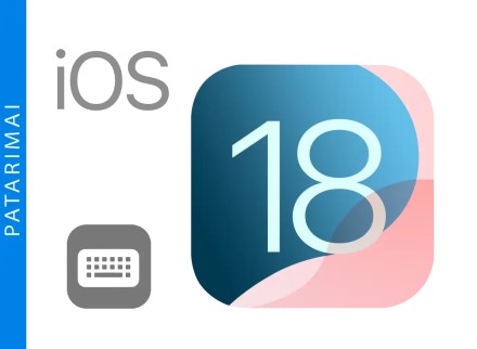 Kaip naudoti dvikalbę „iOS 18“ klaviatūrą Kaip naudoti dvikalbę „iOS 18“ klaviatūrą