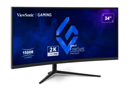 Europoje debiutuoja naujas „ViewSonic“ monitorius su lenktu ekranu, 2K raiška ir 180 Hz atsinaujinimo dažniu