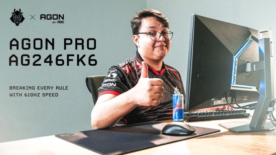 CS24A ir AG246FK6 monitoriai pritrenks 610 Hz greičiu CS24A ir AG246FK6 monitoriai pritrenks 610 Hz greičiu