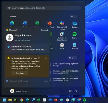 „Windows 11“ vartotojai skundžiasi dėl neišjungiamos „OneDrive“ reklamos „Pradžios“ meniu „Windows 11“ vartotojai skundžiasi dėl neišjungiamos „OneDrive“ reklamos „Pradžios“ meniu