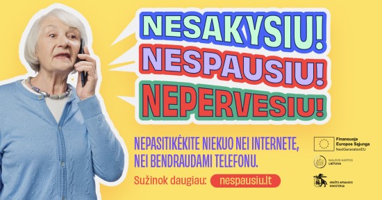 Kibernetinių sukčių atakų daugėja – nauja iniciatyva moko žmones atsparumo