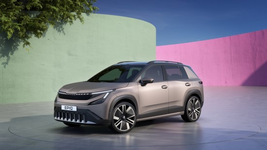 „Škoda“ pristatė kitąmet pasirodysiantį prieinamiausią elektrinį visureigį „Epiq“