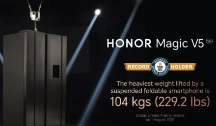 „Honor Magic V5“ sulenkiamas flagmanas įsirašė į Gineso rekordų knygą, užfiksavo įspūdingą rekordą