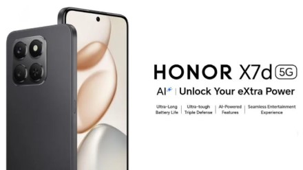 Pristatytas naujasis „Honor X7d 5G“ išmanusis telefonas su „Qualcomm“ lustu ir didelės talpos baterija