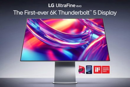 LG pristatė aukščiausios klasės „UltraFine evo 6K“ monitorių su 6K raiška ir „Thunderbolt 5“ jungtimi LG pristatė aukščiausios klasės „UltraFine evo 6K“ monitorių su 6K raiška ir „Thunderbolt 5“ jungtimi