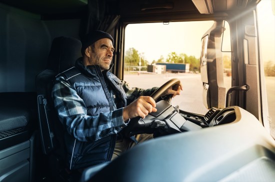 Vilkiko vairuotojas. Bendrovės nuotr. Vilkiko vairuotojas. Bendrovės nuotr.