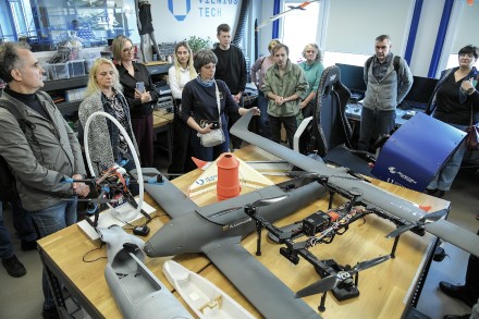 „Vilnius Tech“ inžinerijos gebėjimus lavina mokytojai iš visos Lietuvos. Alekso Jauniaus nuotr.