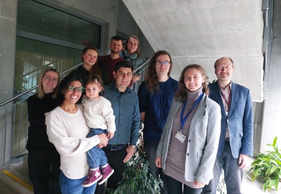 Svečiai iš Vengrijos ir VU mokslininkai. Asmeninio archyvo nuotr. Svečiai iš Vengrijos ir VU mokslininkai. Asmeninio archyvo nuotr.