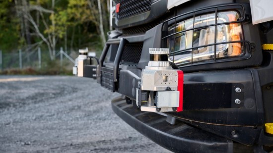 Autonominio sunkvežimio įranga. Gamintojo nuotr.