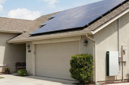 Saulės elektrinė ir elektros energijos kaupimo įrenginys (asociatyvi nuotrauka) Saulės elektrinė ir elektros energijos kaupimo įrenginys (asociatyvi nuotrauka)