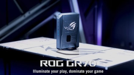 „Asus“ pristatė „ROG GR70“ mini kompiuterį su AMD procesoriumi ir „Nvidia“ vaizdo plokšte