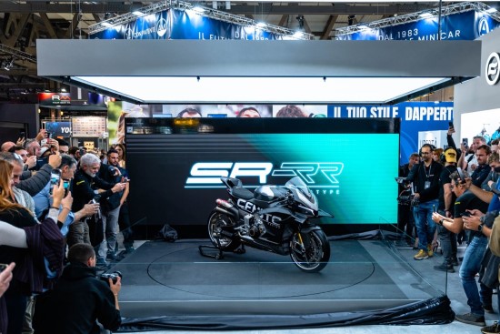 „CFMoto SR-RR“ prototipo pristatymas. Gamintojo nuotr. „CFMoto SR-RR“ prototipo pristatymas. Gamintojo nuotr.