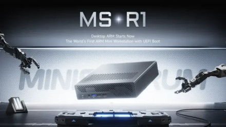 Pristatytas „Minisforum MS-R1“ mini kompiuteris su ARM procesoriumi, UEFI ir dGPU palaikymu