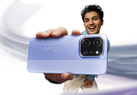 „POCO C85 5G“ – galingas naujokas su didžiuliu logotipu „POCO C85 5G“ – galingas naujokas su didžiuliu logotipu
