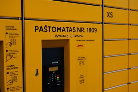 Paštomatai atkeliauja į Lietuvos regionus Paštomatai atkeliauja į Lietuvos regionus