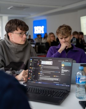 „Vibe coding“ hakatonas. ISM nuotr.