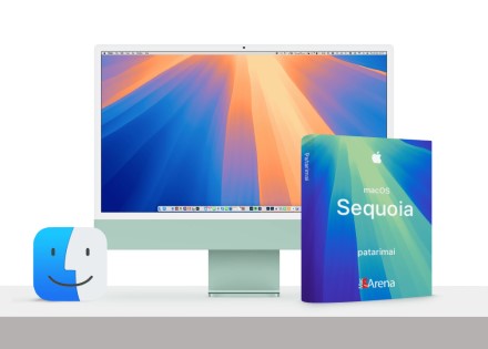 Kaip „macOS Sequoia“ nurodyti automatiškai atjungti išorinį diską, kai kopijavimas iš jo ar .dmg tomo yra baigtas