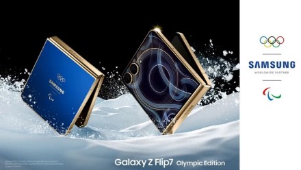„Samsung“ pristatė „Galaxy Z Flip7 Olympic Edition“ išmanųjį telefoną, bet jo neparduos