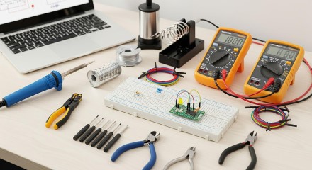 Kokių įrankių iš tikrųjų reikia elektronikos pradedantiesiems pradėti pirmąjį projektą