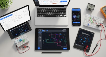 Kokios skaitmeninės priemonės gali supaprastinti sudėtingas elektronikos sąvokas vizualiai besimokantiems?