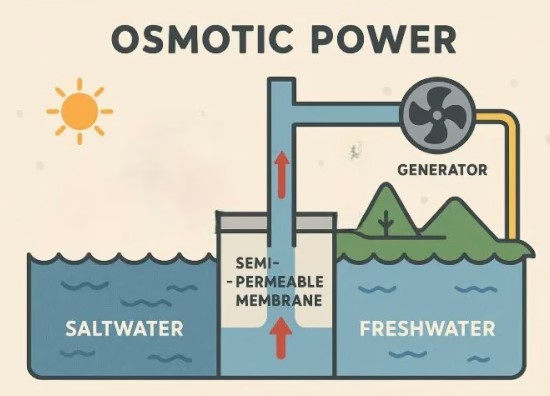 Japonijoje atidaryta revoliucinė elektrinė: elektrinė gamina energiją iš sūraus vandens atliekų