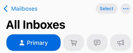 Kaip „iOS 18.2“ įjungti arba išjungti elektroninio pašto laiškų kategorizavimą Kaip „iOS 18.2“ įjungti arba išjungti elektroninio pašto laiškų kategorizavimą