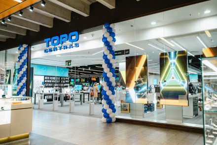 Atnaujintas „Topo Centras“ Šiaulių „Akropolyje“