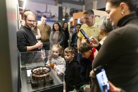 N. Teslos parodos atidarymas / Nuotr.: Irmantas Gelūnas