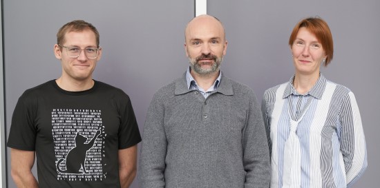 Dr. Yaraslau Padrez, dr. Danielis Rutkaukas ir dr. Lena Golubewa