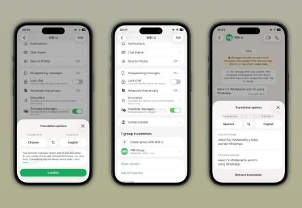 „WhatsApp“ atsiras automatinis žinučių vertimas iš 20 kalbų