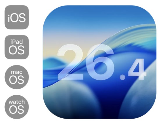 „Apple“ išleido 26.4 operacinių sistemų versijas