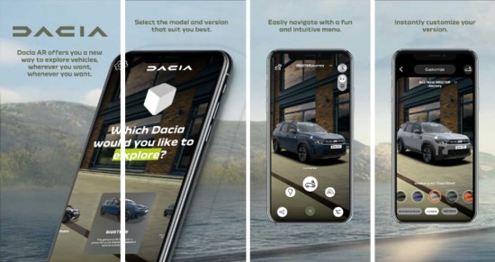 Automobilių salonas kišenėje: „Dacia“ įgalina papildomos realybės technologiją pirkėjams Lietuvoje