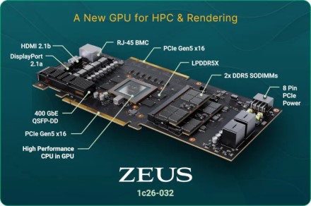 „Bolt Graphics“ užbaigė grafikos lusto „Zeus“ kūrimą – jis kelis kartus pranoksta „RTX 5090“