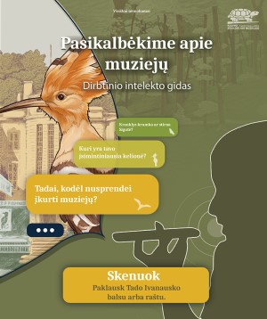 Kauno muziejus pristatė unikalų dirbtinio intelekto gidą