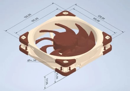„Noctua“ paskelbė savo ventiliatorių 3D modelius, bet neleido jų spausdinti savarankiškai