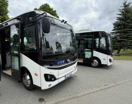 Kazlų Rūdos savivaldybėje kursuoja du elektriniai autobusai