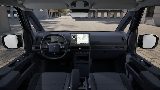 „Kia PV5 Cargo“ interjeras (gamintojo nuotr.)