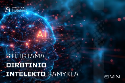 Skelbiamas kvietimas dirbtinio intelekto gamyklai „LitAI“ steigti
